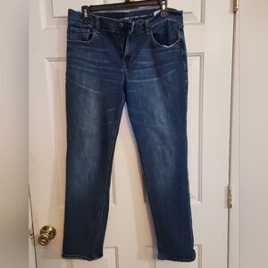 Old Navy Women's Medium Blue Boyfriend Straight Jeans